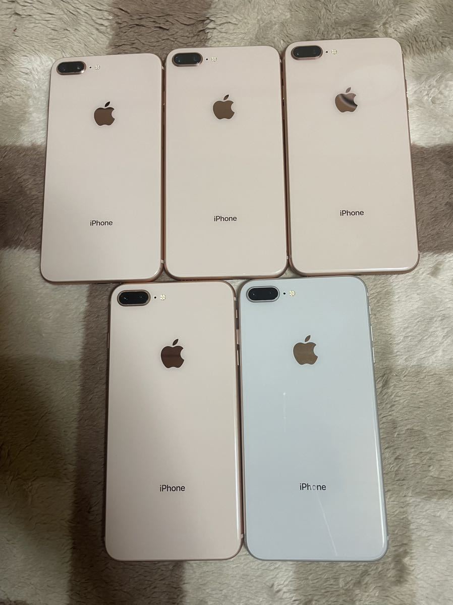 Apple iPhone8 Plus 64GB Silver/Gold 計5台セット ■ソフトバンク★Joshin(1円スタート)_画像4