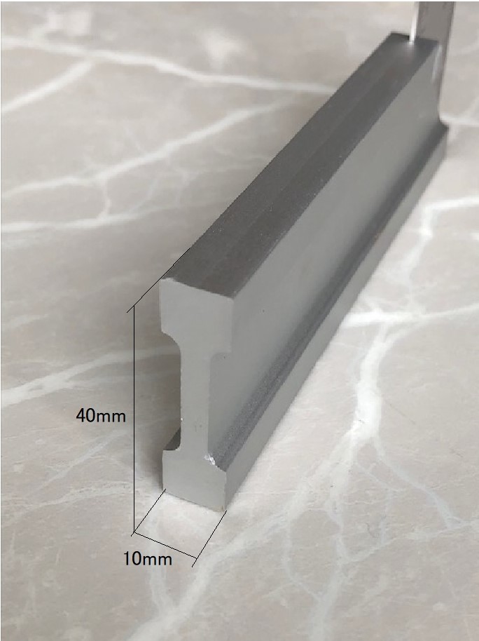 【30cm】■マイティスコヤ　300mm×134mm【直角定規】表裏同目盛り　台付きスコヤ　ステンレス鋼　アルミ合金　木工定規　指金_画像4