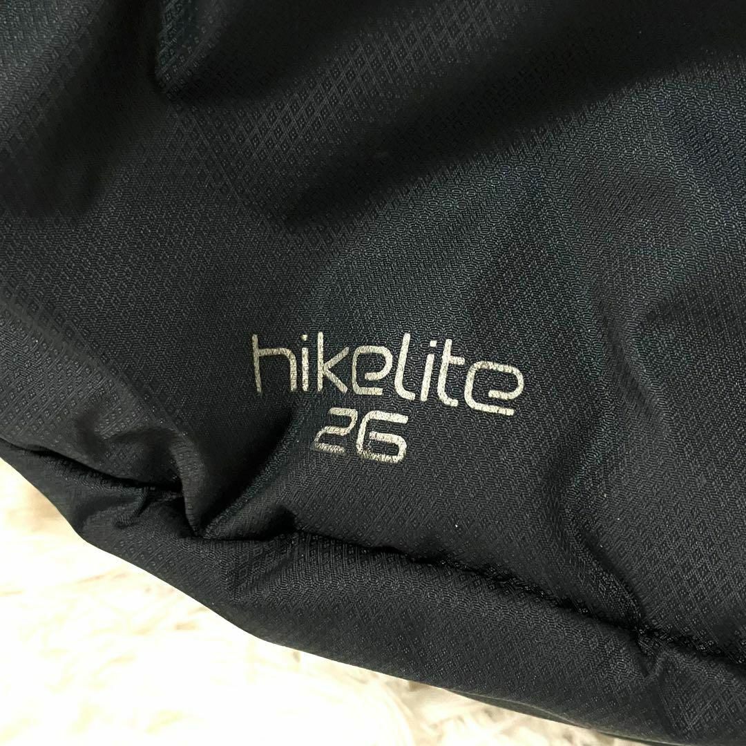 オスプレイ　リュックサック　ネイビー　イエロー　Hikelite26_画像3