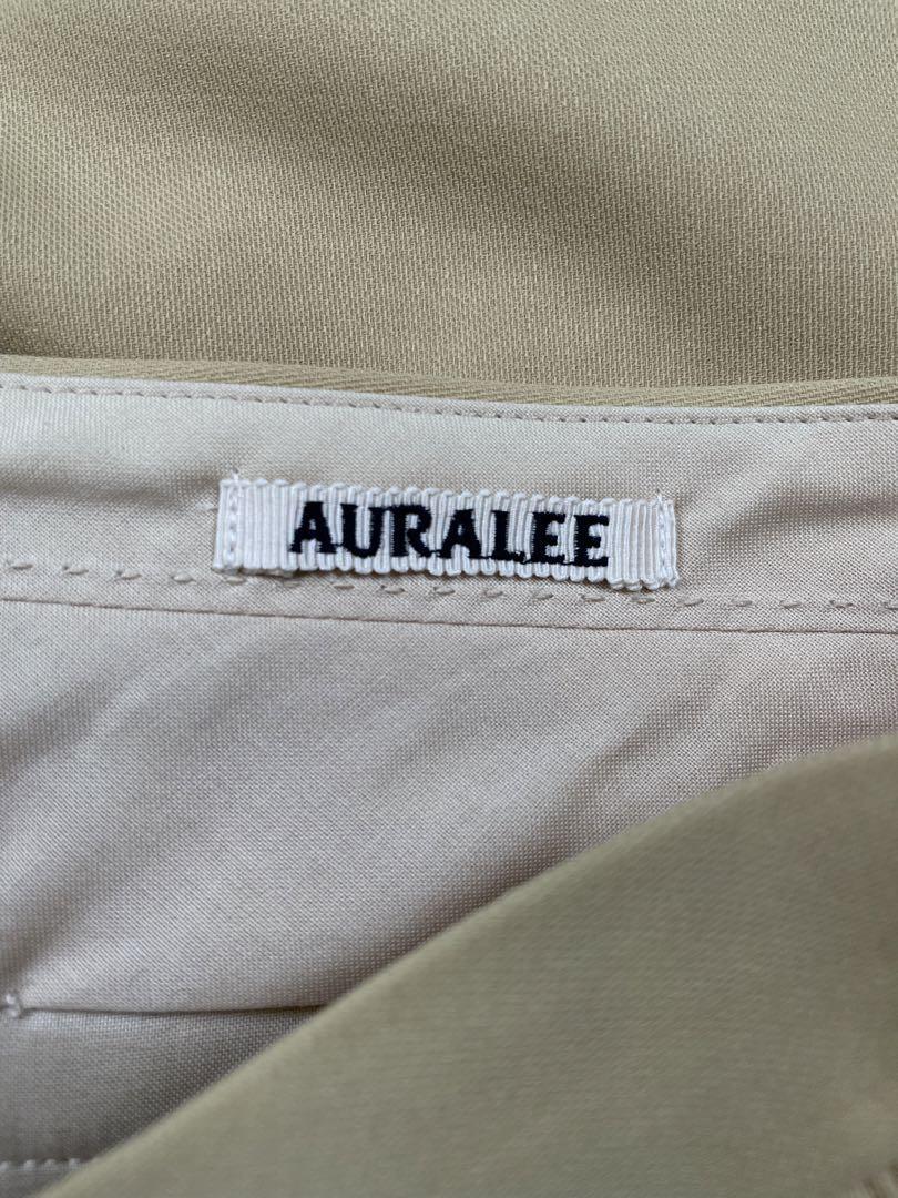 AURALEE HARD TWIST WOOL DOBBYSLIT SLACKS　オーラリー　新品未使用タグ付き　スラックス