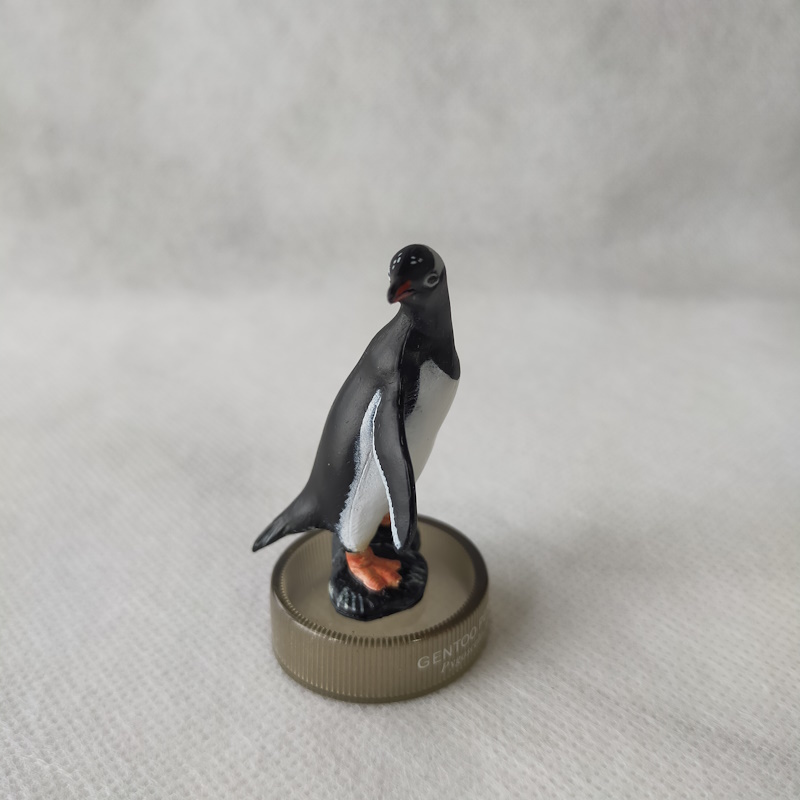 ペンギンズランチ★No.8 ジェンツーペンギン　Penguin Figure Collection 　Gentoo Penguin 海洋堂　北陸製菓 ε_画像3