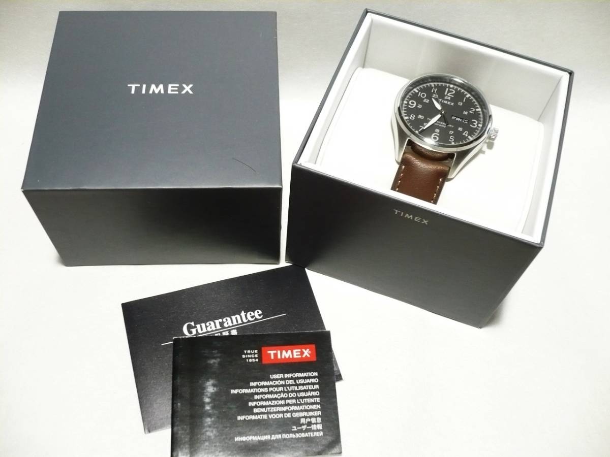 送料込 新品★TIMEX ウォーターベリー トラディショナル 腕時計 TW2R89000★タイメックス/レザーベルト/WATERBURY TRADITIONAL/本革_画像2