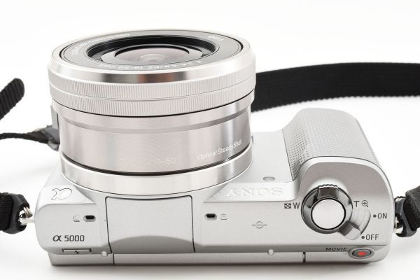 【美品】ソニー SONY α 5000 ILCE-5000L レンズキット　《ショット数1646回》SDカード・元箱付き#1834_画像7