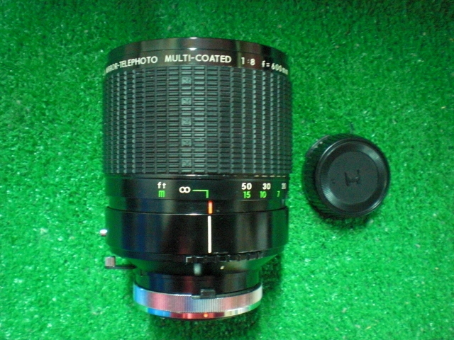 シグマ レンズ MIRROR-TELEPHOTO MULTI-COATED 1:8 F=600mm （1911）
