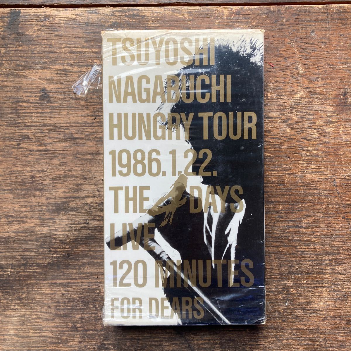  rare VHS Nagabuchi Tsuyoshi fan Club limited goods Tsuyoshi Club THE 4 DAYS videotape music collection 