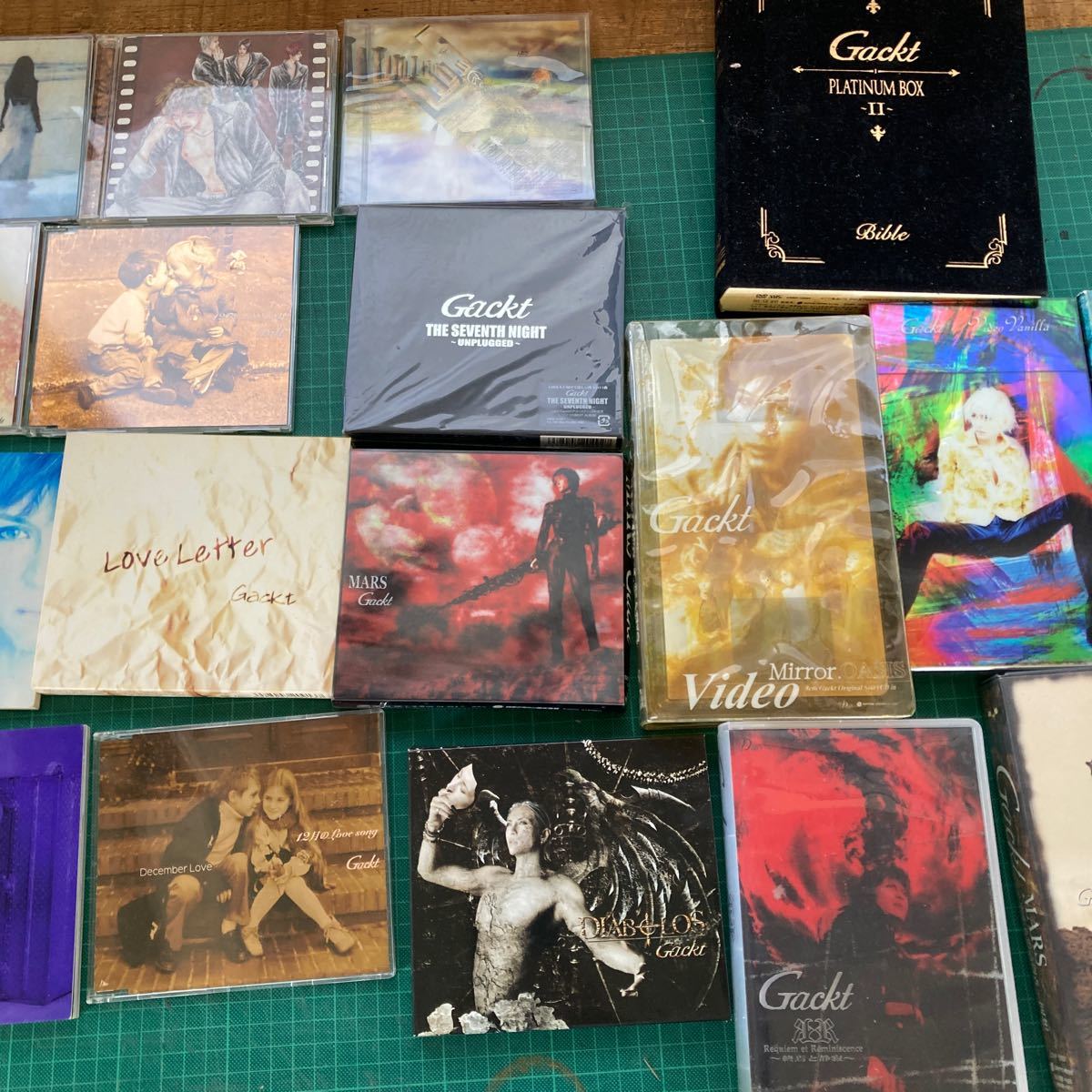Gackt ガクト 音楽 CD VHS 平成 まとめて 3.7kg_画像3