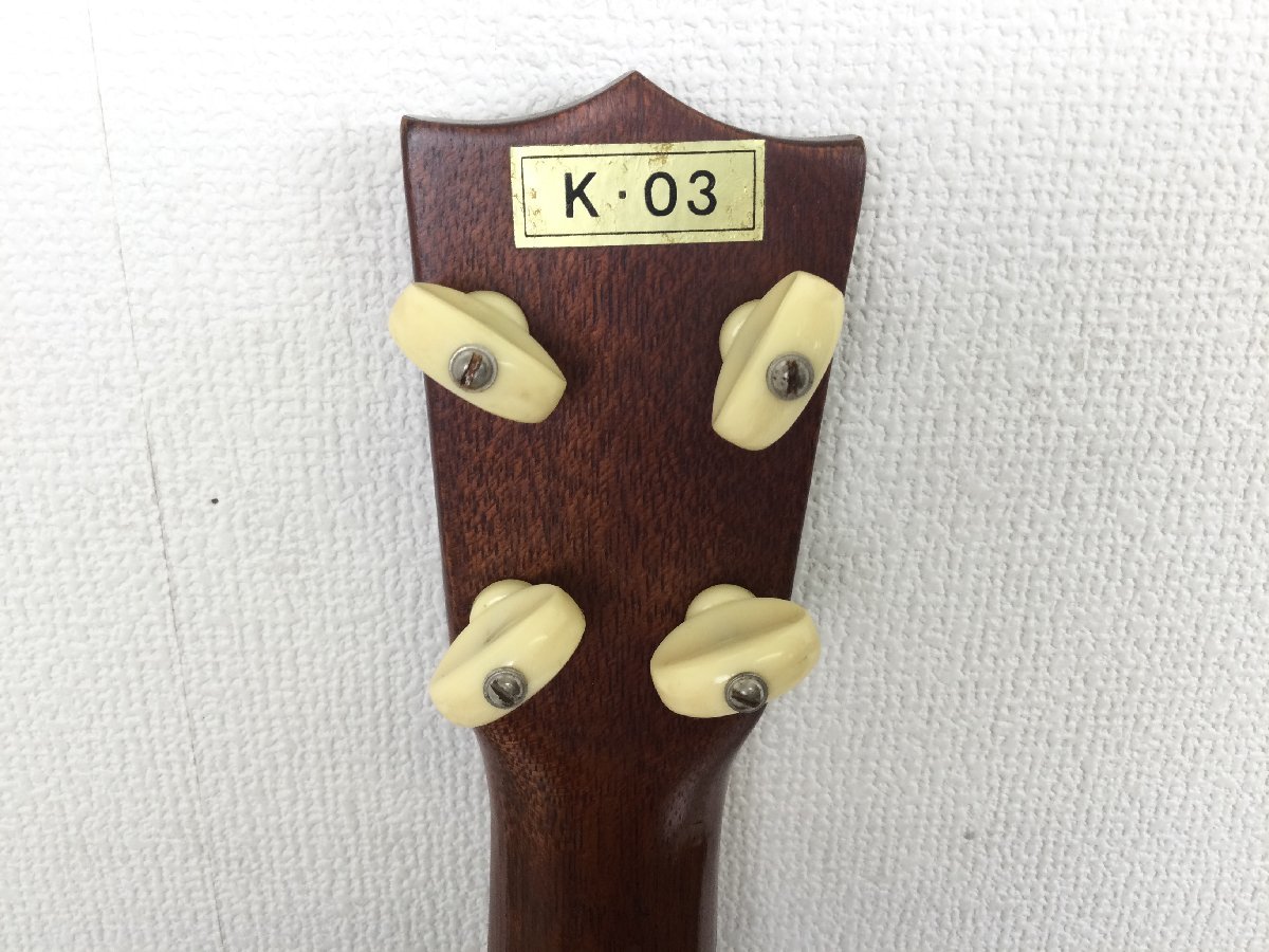 1202 kamaka ukulele カマカ keiki k-03 ソプラノ ウクレレ 弦楽器_画像4