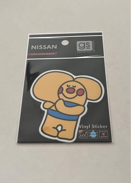 NISSAN ステッカー　サニーキャラクター　マスコット　NS035_画像1
