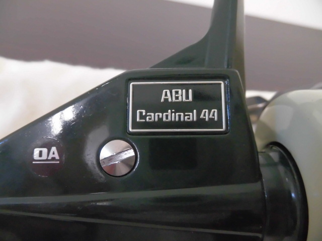 詳細不明 ABU Cardinal 44 カーディナル44 アブガルシア スピニングリール 釣り具 箱付き 未検品 ジャンク扱い 激安１円スタート_画像6