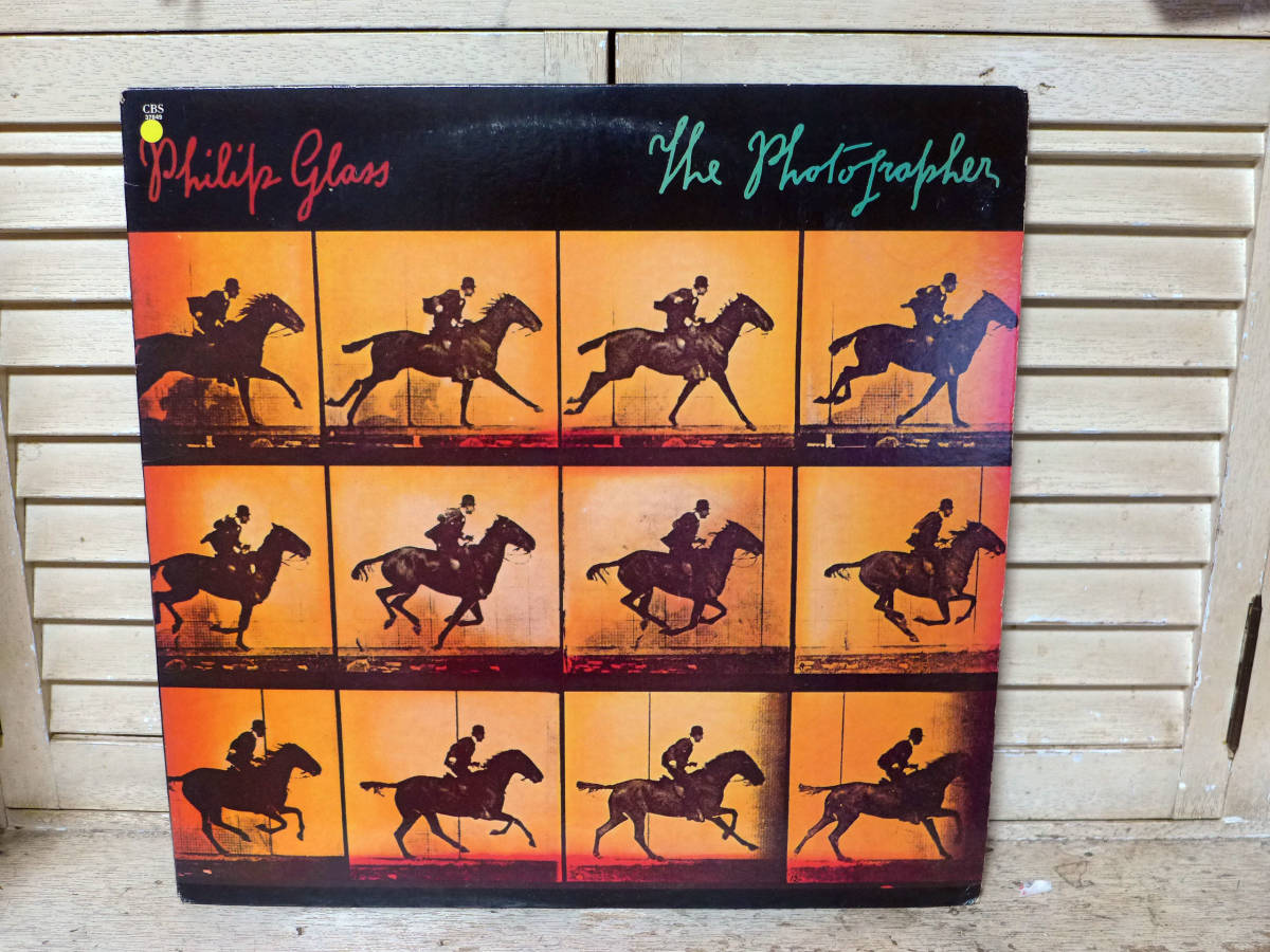 PHILIP GLASS(フィリップ・グラス)～THE PHOTOGRAPHER、米盤「LP」の画像1