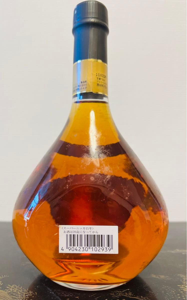 終売品 未開栓古酒スーパー ニッカ15年 Rare Old Super Nikka Whisky15Year 箱付き 