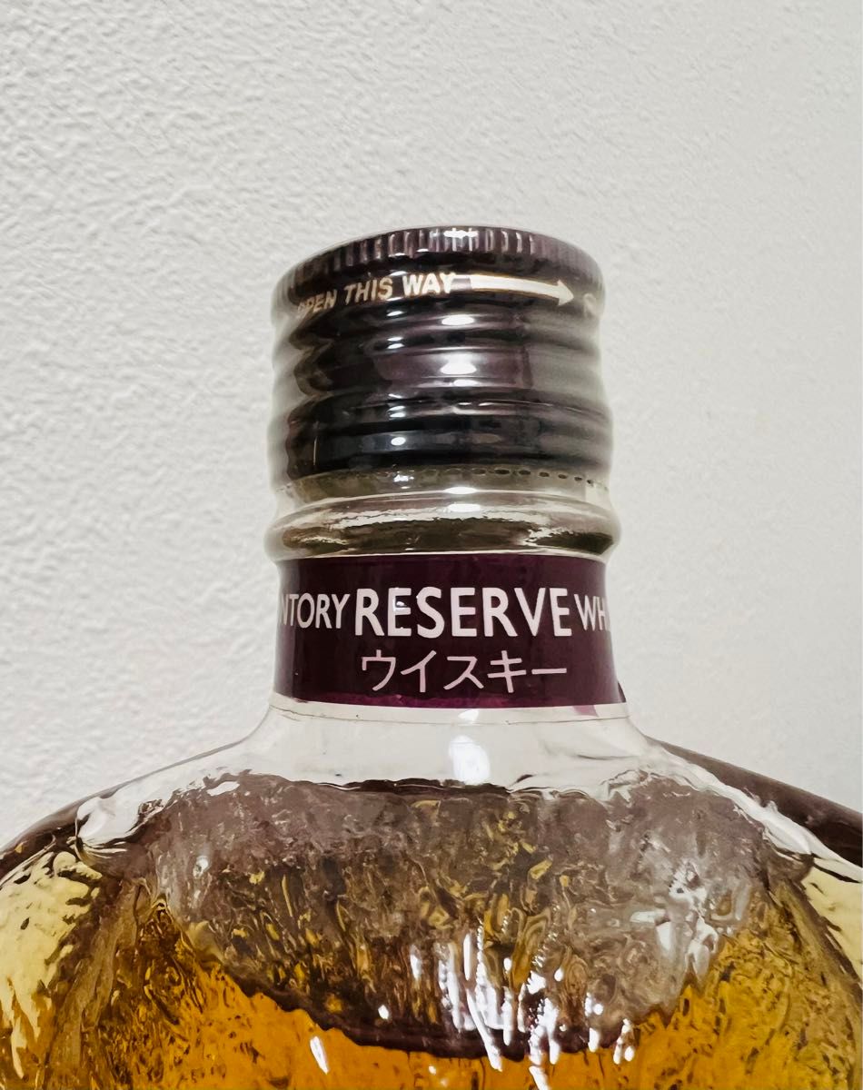 未開栓古酒 サントリー リザーブ ウイスキー SUNTORY RESERVE WHISKY クマさん熊 シップボトル600ml