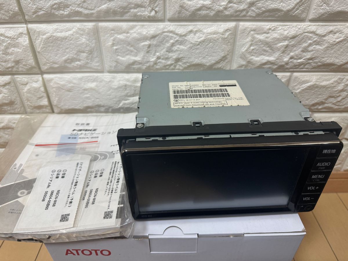 トヨタ純正ナビ NSCN-W68 セキュリティ解除済み中古|Yahoo トヨタ純正ナビ NSCN-W68 セキュリティ解除済み中古|Yahoo