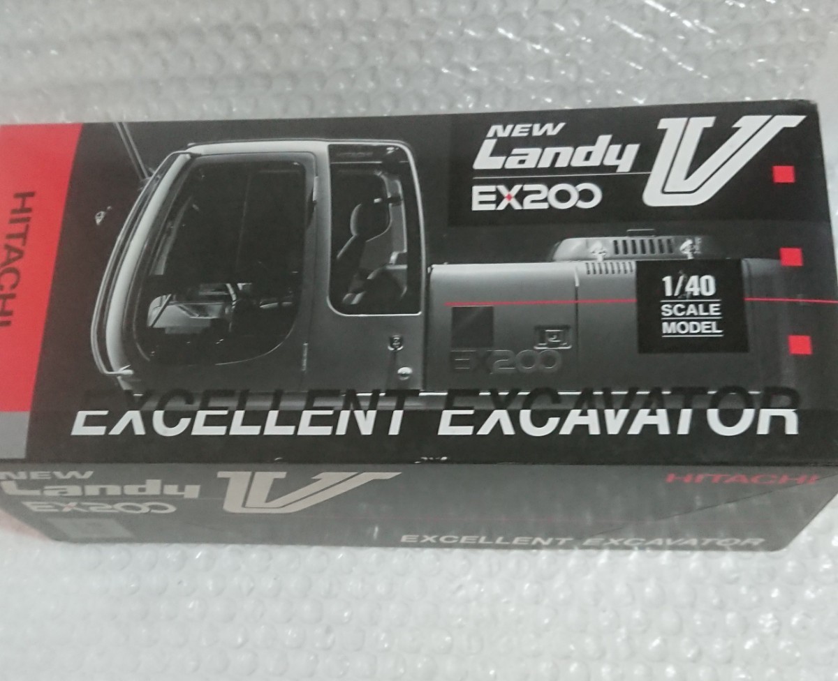 EXCELLENT EXCAVATOR NEW Landy V EX200 HlTACHI 1/40スケール_画像1