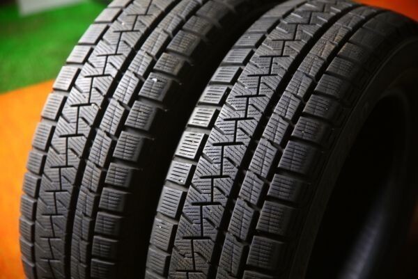 185/60R15 PIRELLI ICE ASIMMETRICO 2016年製 ピレリ スタッドレス バリ山2本セット 1021-1-2_画像1