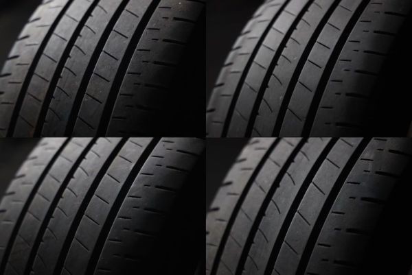 ★バリ山 235/45R18 BRIDGESTONE TURANZA T005A 2018年製 ラジアル 4本セット 1006-4-1 カムリマークXマジェスタレクサス等_画像3