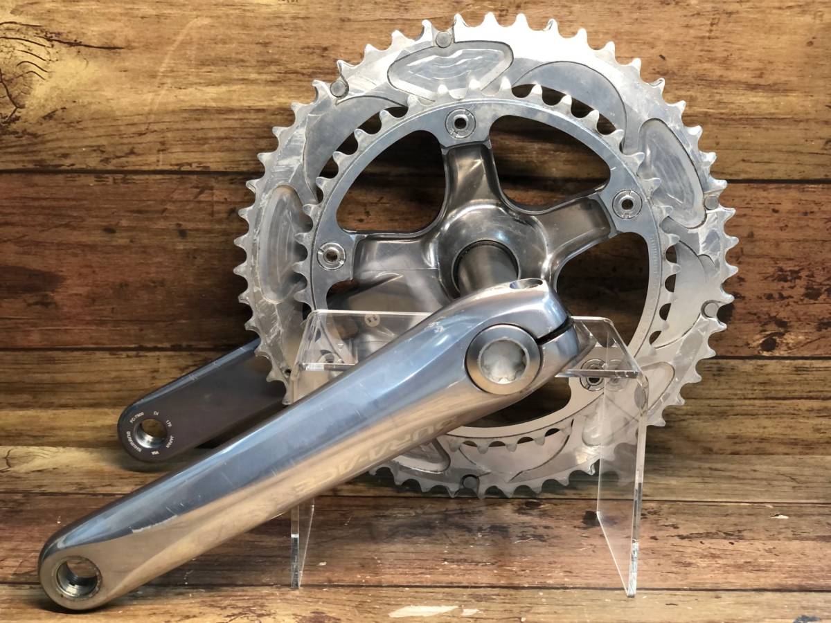 HH690 シマノ SHIMANO デュラエース DURA-ACE FC-7800 クランクセット 52/39T 170mm 10Sの画像4