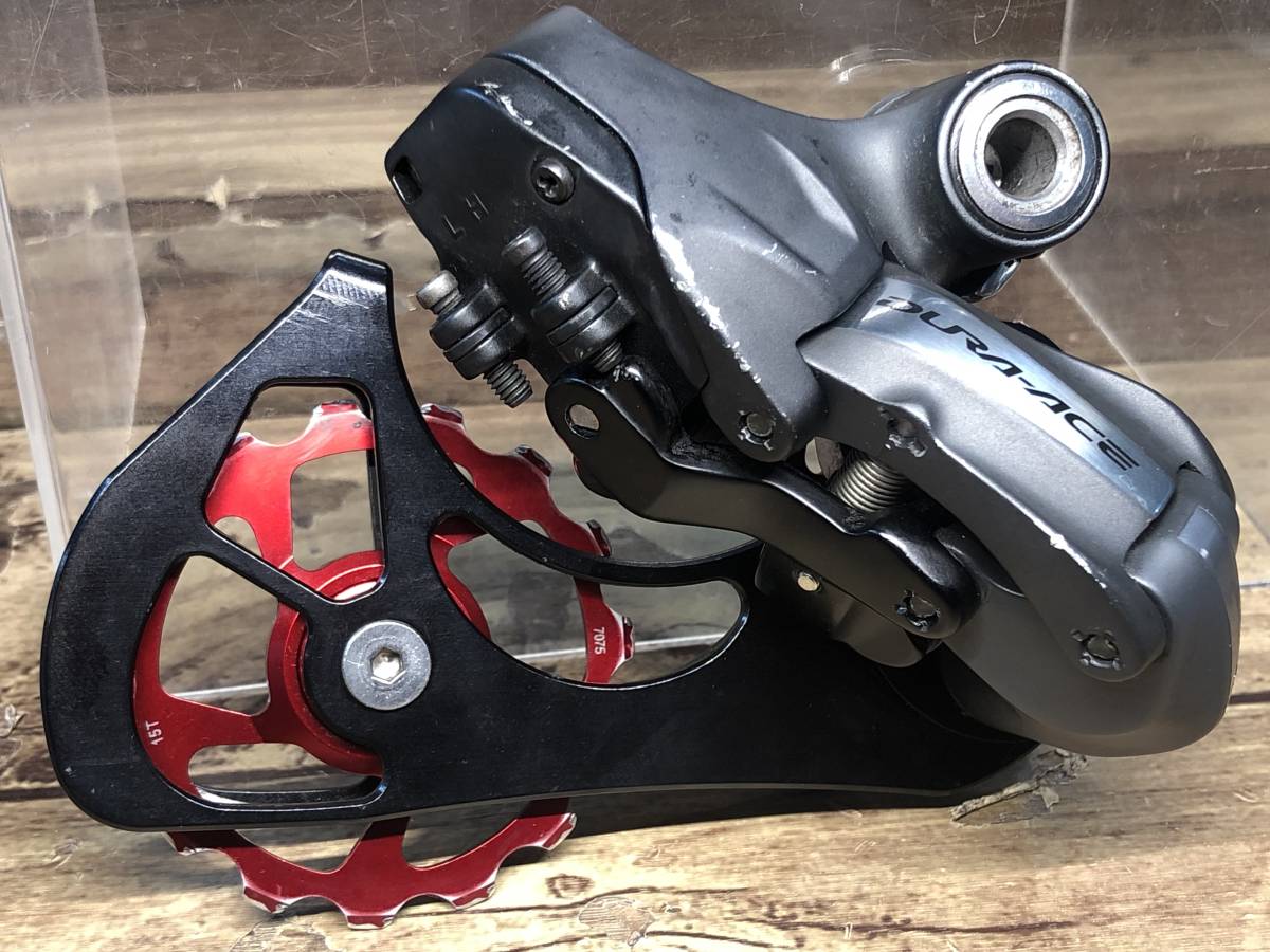 HL236 シマノ SHIMANO デュラエース DURA-ACE RD-7970 リアディレイラー 10S Di2 電動 社外ビッグプーリー ※動作確認済