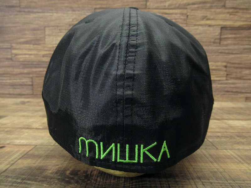 G② ◆ 希少 限定 MISHKA ミシカ NEW ERA ニューエラ DIMENSIONAL KEEP WATCH ナイロン リップストップ 59FIFTY キャップ 帽子 黒 59.6cm_画像4