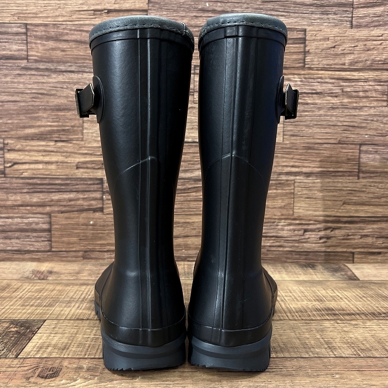  free postage rare records out of production complete sale goods new goods Danner Danner D123035 TUMALO boots . bending . eminent natural rubber Raver rain boots black unisex 24.0 ①