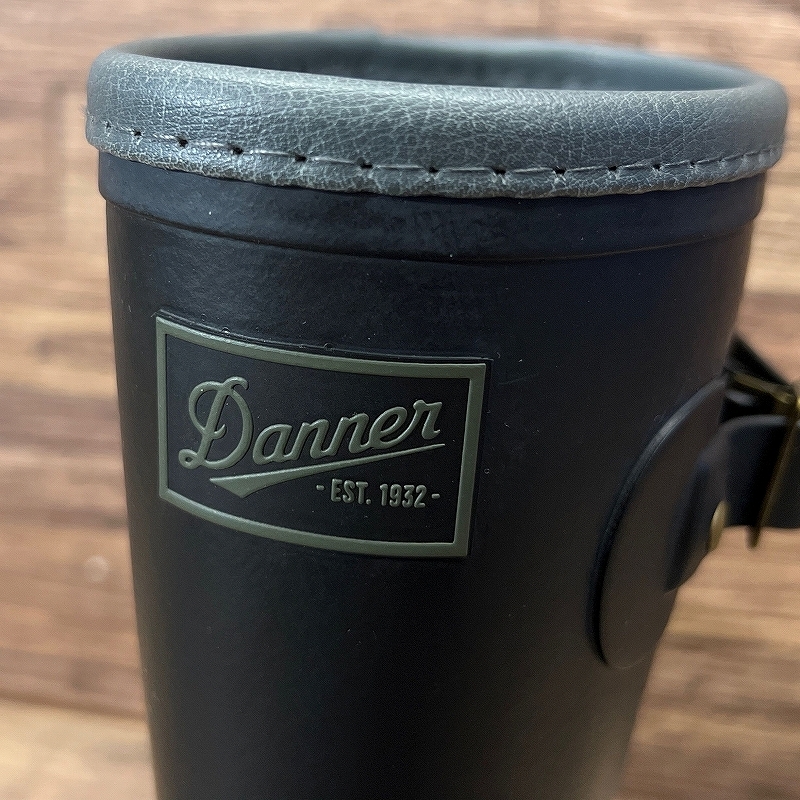  free postage rare records out of production complete sale goods new goods Danner Danner D123035 TUMALO boots . bending . eminent natural rubber Raver rain boots black unisex 24.0 ①