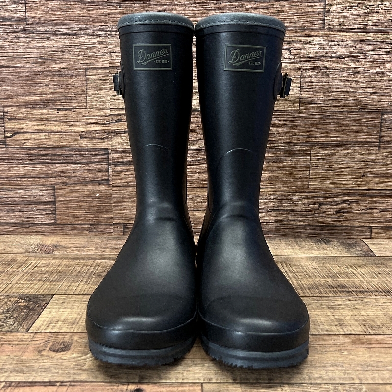  free postage rare records out of production complete sale goods new goods Danner Danner D123035 TUMALO boots . bending . eminent natural rubber Raver rain boots black unisex 24.0 ①