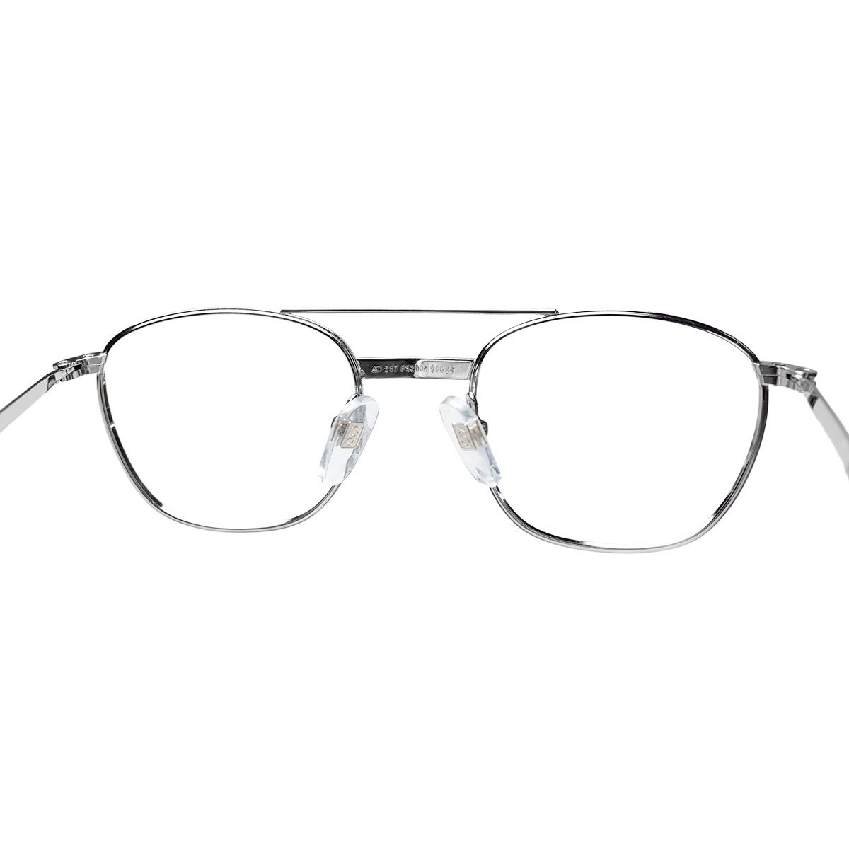 未使用デッド 70's AO アメリカンオプティカル USAヴィンテージ アビエーター スクエア 眼鏡 シルバー American Optical サングラス 86_画像6