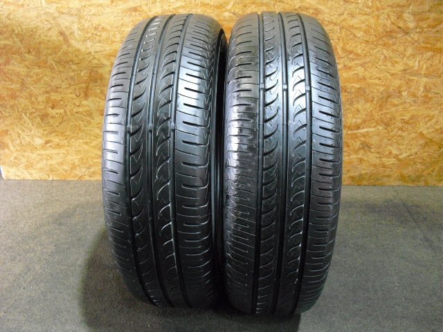 ■本州送料無料■超バリ山■185/65R14 2本 ヨコハマ■中古タイヤホイール館 伊勢原店_画像1