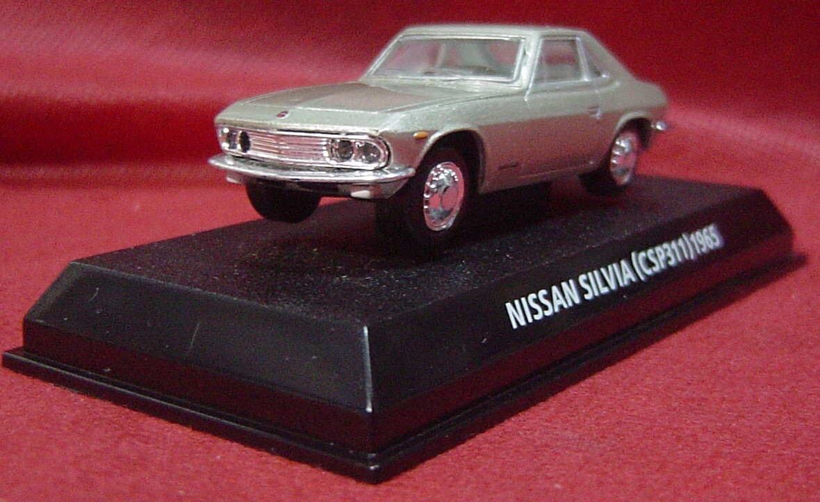 20B23-21　コナミ　1/64　日産　シルビア　初代　CSP311　1965　J’ｓ　国産名車_画像2