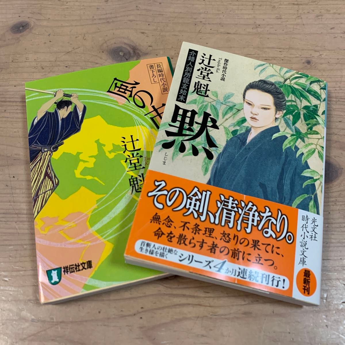 黙　傑作時代小説　介錯人別所龍玄始末   風の市兵衛　　　辻堂魁／著