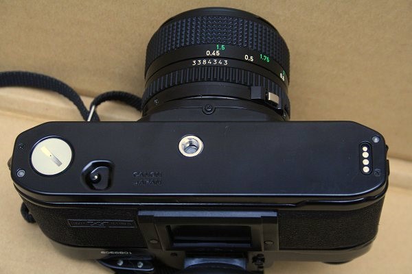 CANON A-1 動作品ですがシャッター鳴きあり NEW FD 50mm f1.4付_画像6