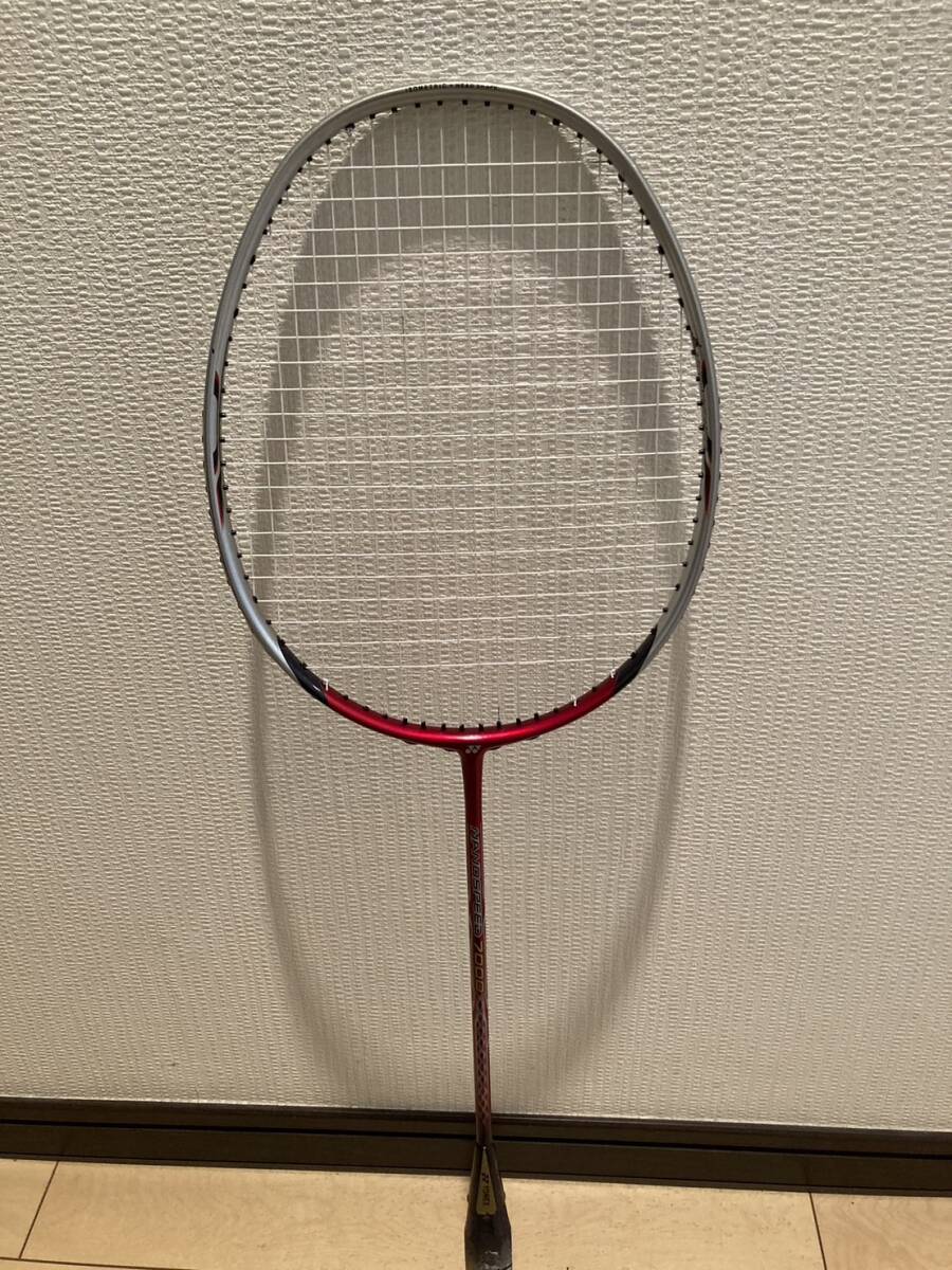 ナノスピード7000 3UG5 ヨネックス YONEX バドミントン ラケット ヒビありジャンク品_画像6