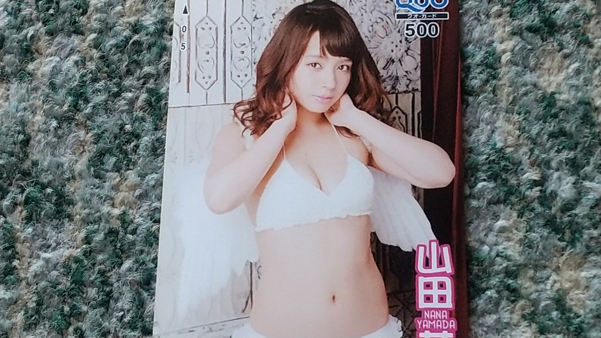 山田奈々　NANA YAMADA　週刊少年チャンピオン　ＱＵＯカード　クオカード　５００　【送料無料】_画像3