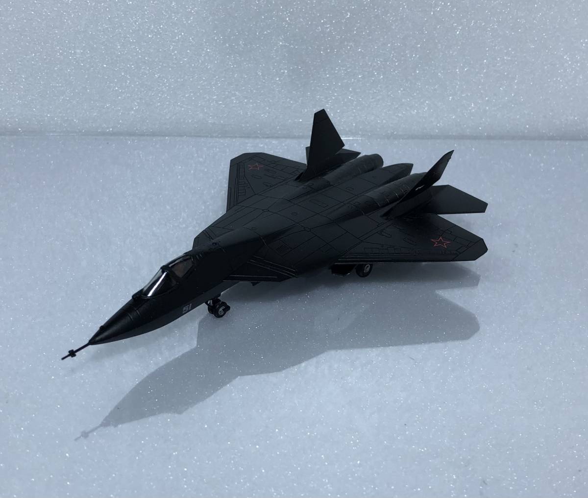 # final product 1/144 PAK FA T-50 / Su-57 spo -i Stealth fighter (aircraft) /. machine *wepon Bay opening condition 