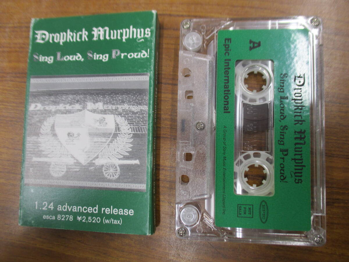 RS-5842【カセットテープ】非売品 プロモ / DROPKICK MURPHYS Sing Loud Sing Proud! ドロップキック・マーフィーズ / PROMO cassette tape_画像1