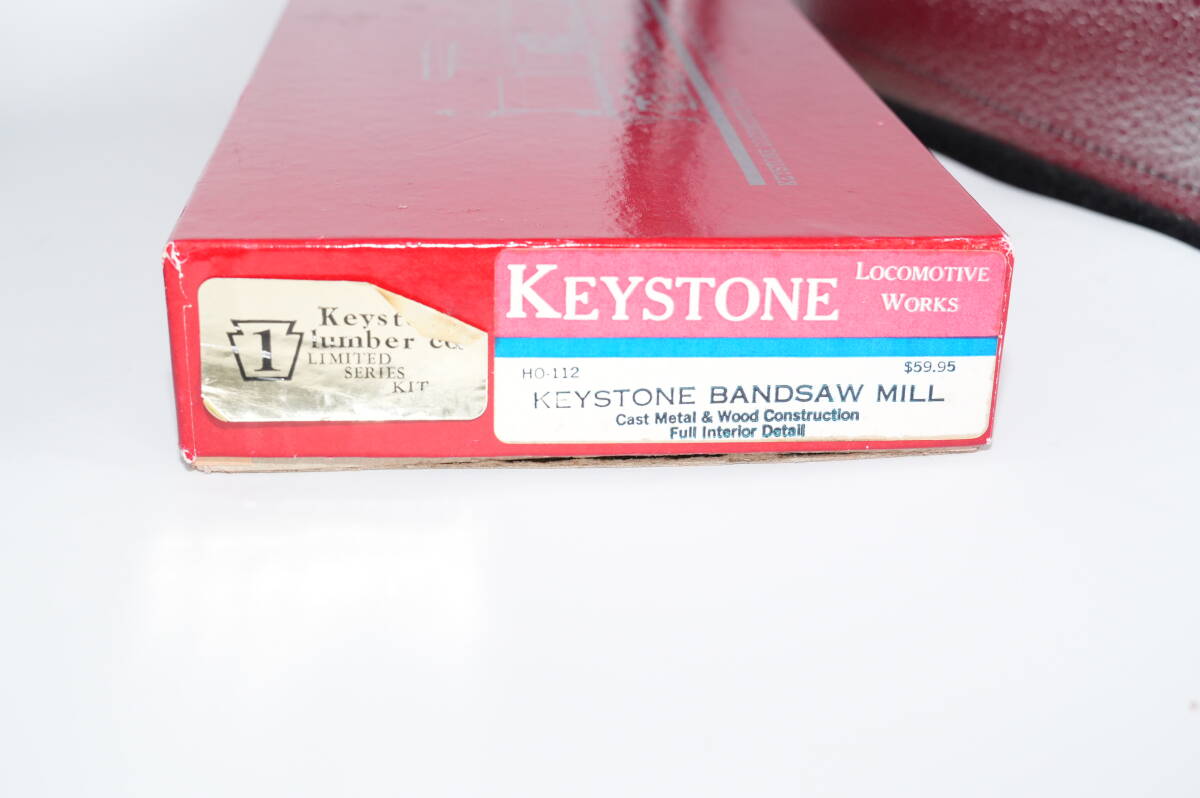 【レア】Keystone Locomotive works　Bandsaw mill キーストン製　バンドソウ　ミル　製材所