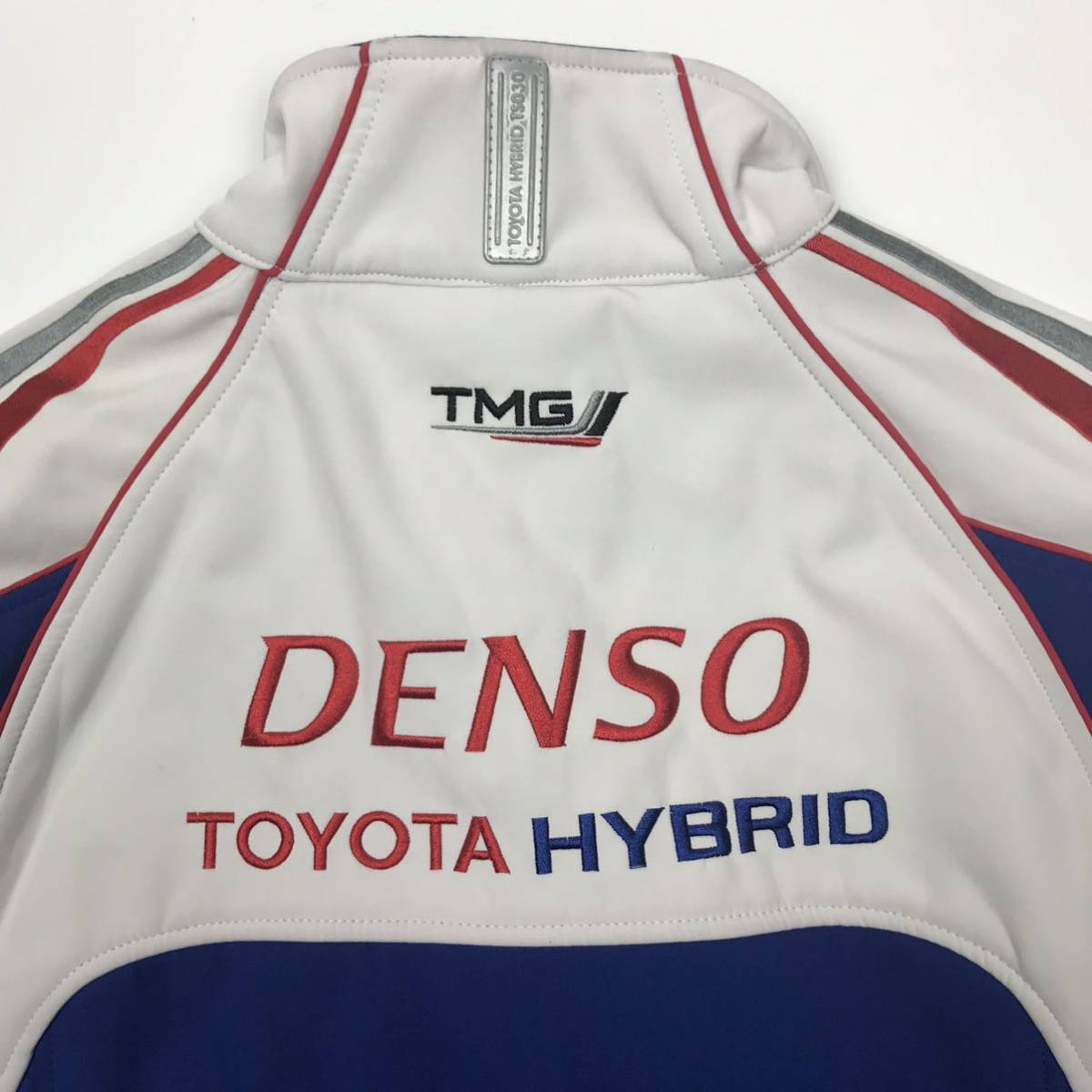 TOYOTA HYBRID TEAM ジャケット オフィシャル レディース　Sサイズ　DENSO ZENT KALDI NISSHINBO MICHELIN TMG ソフトシェルジャケット _画像6