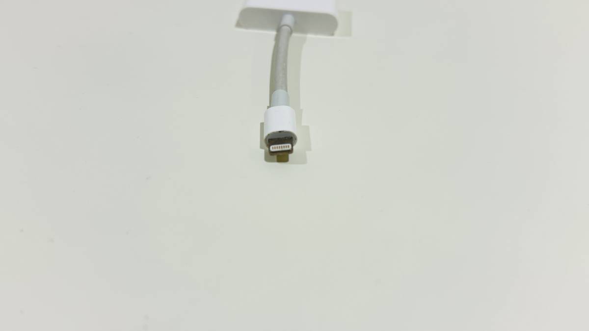 アップル 純正 iphone HDMI 変換 デジタルAVアダプタ Lightning Apple_画像3
