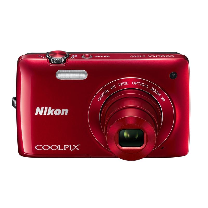 Nikon デジタルカメラ COOLPIX (クールピクス) S4300 グロッシーレッド S4300RD_画像1