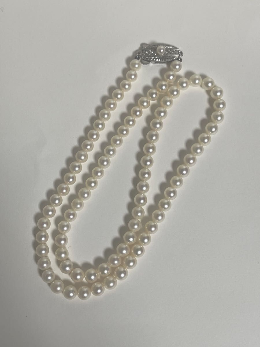 ミキモトベビーパールネックレス 5-5 4mm シルバー金具45cm ミキモトベビーパールネックレス 5-5 4mm シルバー金具45cm