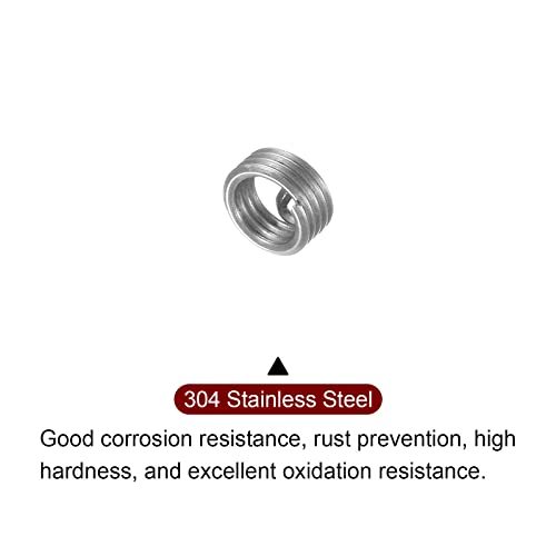 ワイヤスレッドインサート スレッドスリーブ 304ステンレススチール製 ヘリカルコイル サイズ M3 x 0.5 1D 3 mm_画像4