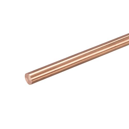 ソリッド銅丸棒旋盤バーストック DIYクラフト CNCカッティング用 直径6 mm 長さ150 mm_画像1