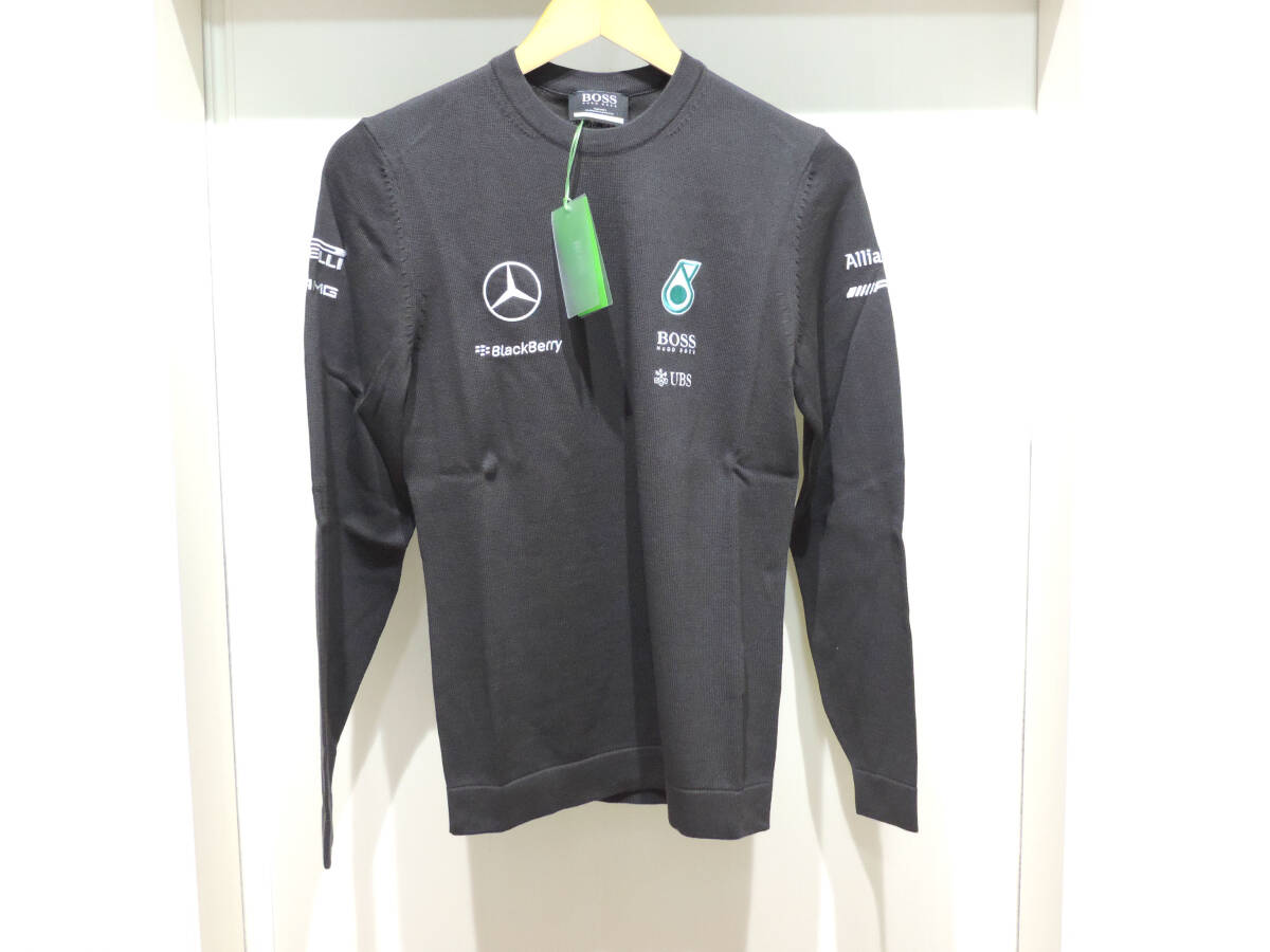 ★即決有★ 支給品 メルセデス AMG F1 2015 刺繍ロゴ セーター サイズS
