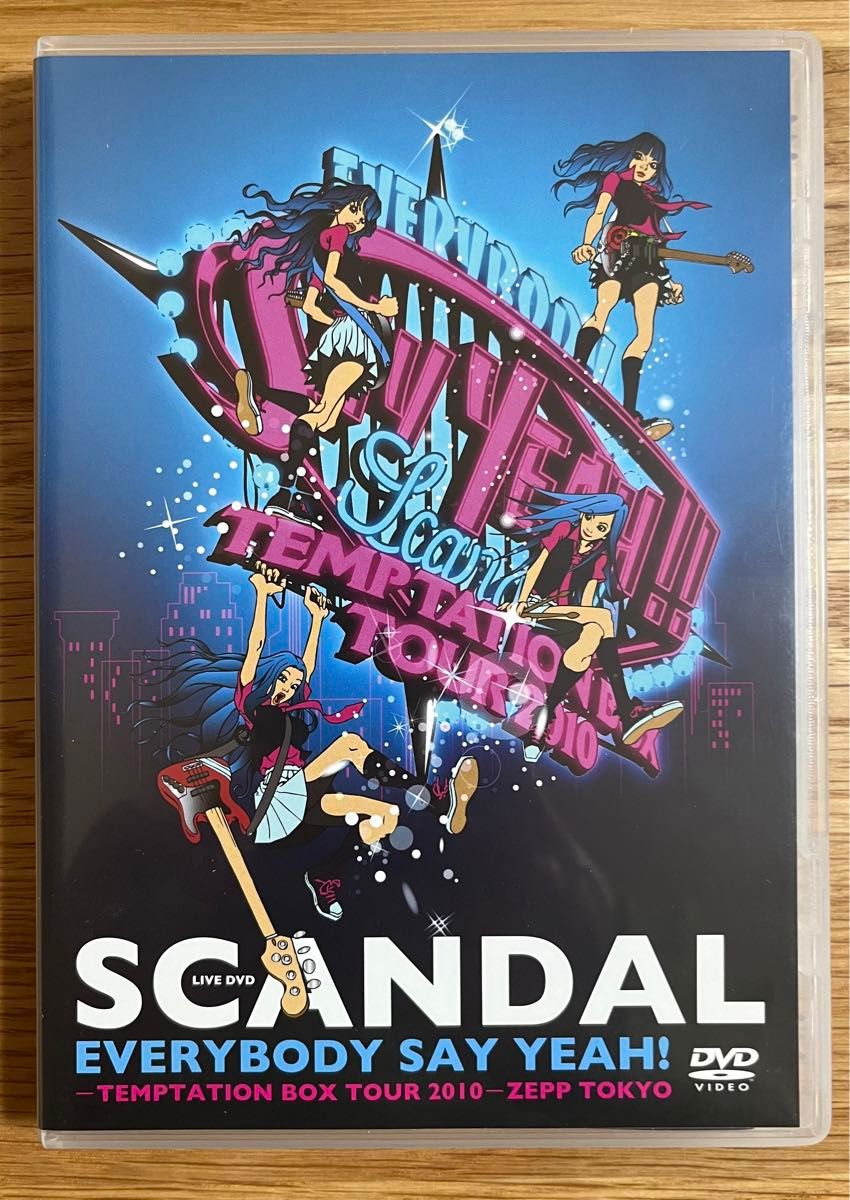 SCANDAL ライブDVD 2010 EVERYBODY SAY YEAR!