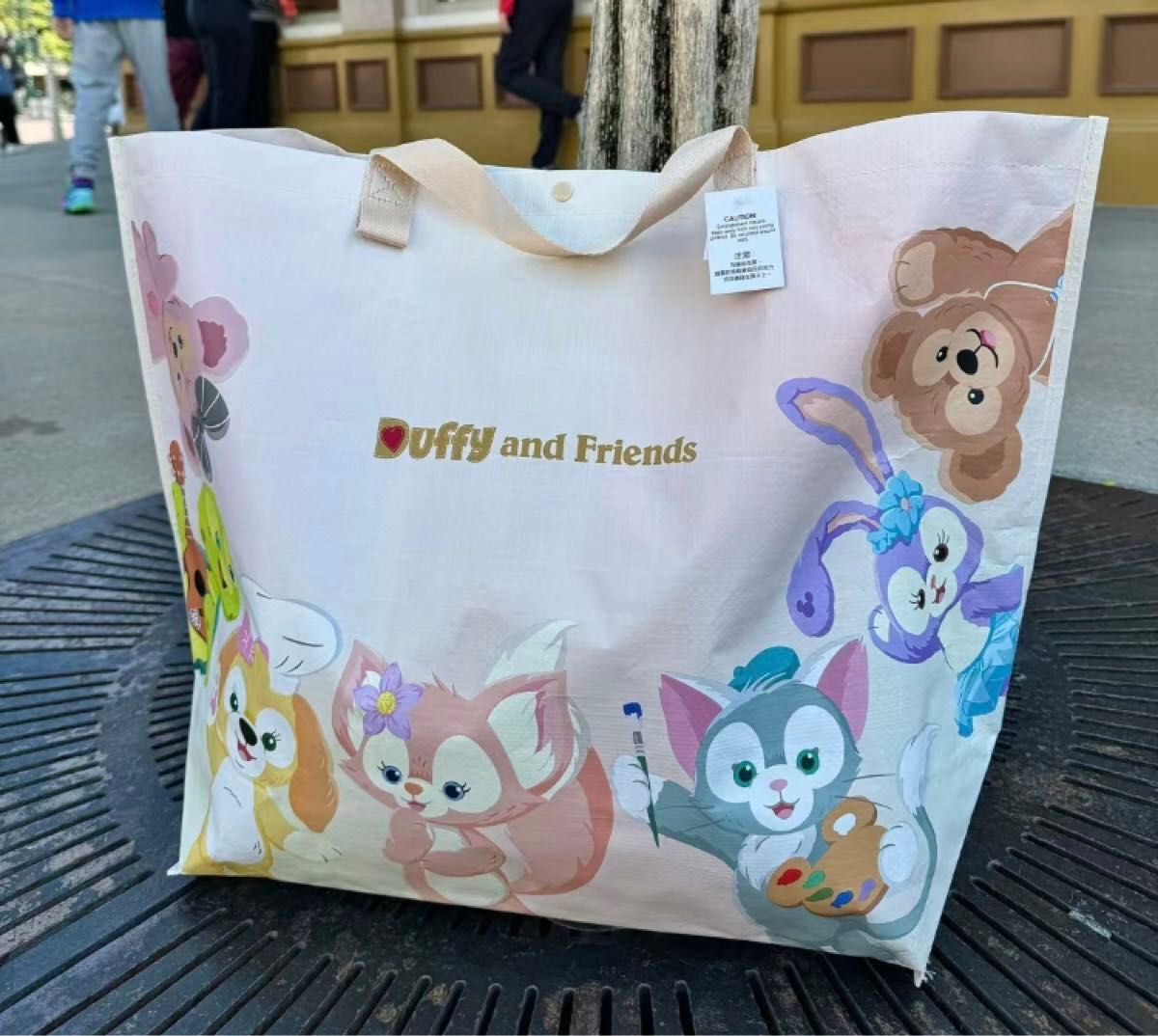 香港ディズニー最新発売 ダッフィーフレンズショッピングバッグ 香港ディズニー最新発売 ダッフィーフレンズショッピングバッグ