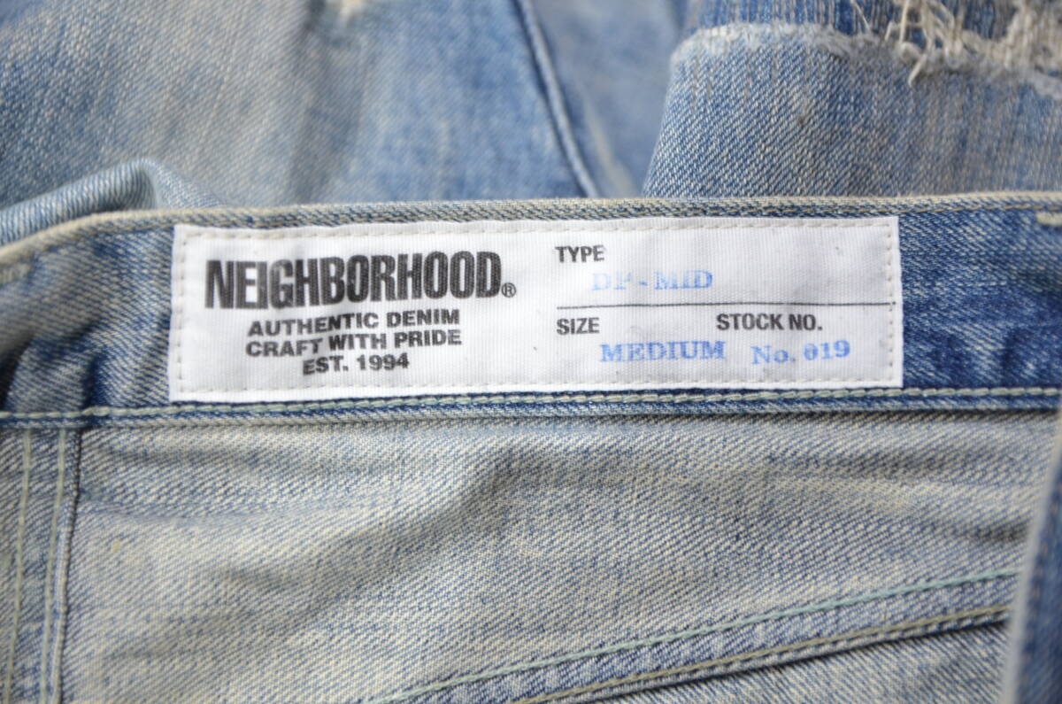 NEIGHBORHOOD Neighborhood CLAW SAVAGE DP MID Savage обработка Denim брюки M Y-324809