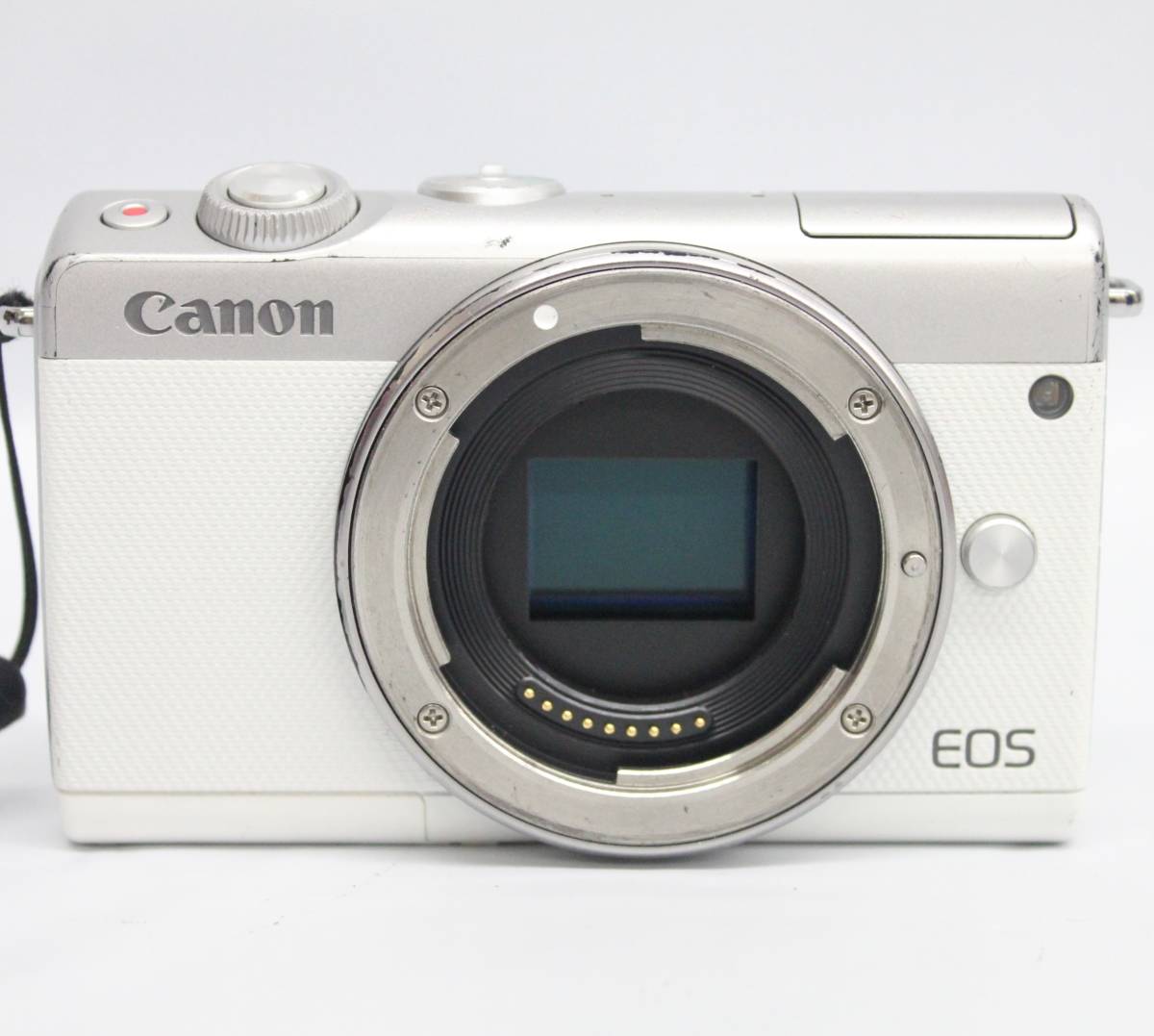 中古 動作品 Canon キャノン ミラーレス一眼カメラ EOS M100 ボディ EF-M 32mm F1.4 STM レンズセット バッテリー付_画像8