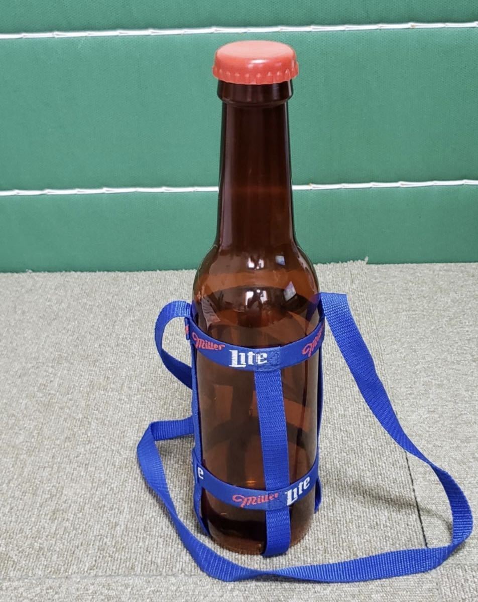 ミラーライト ビール　プラスチック ボトル 貯金箱 サイズ 　約40×9㎝_画像3