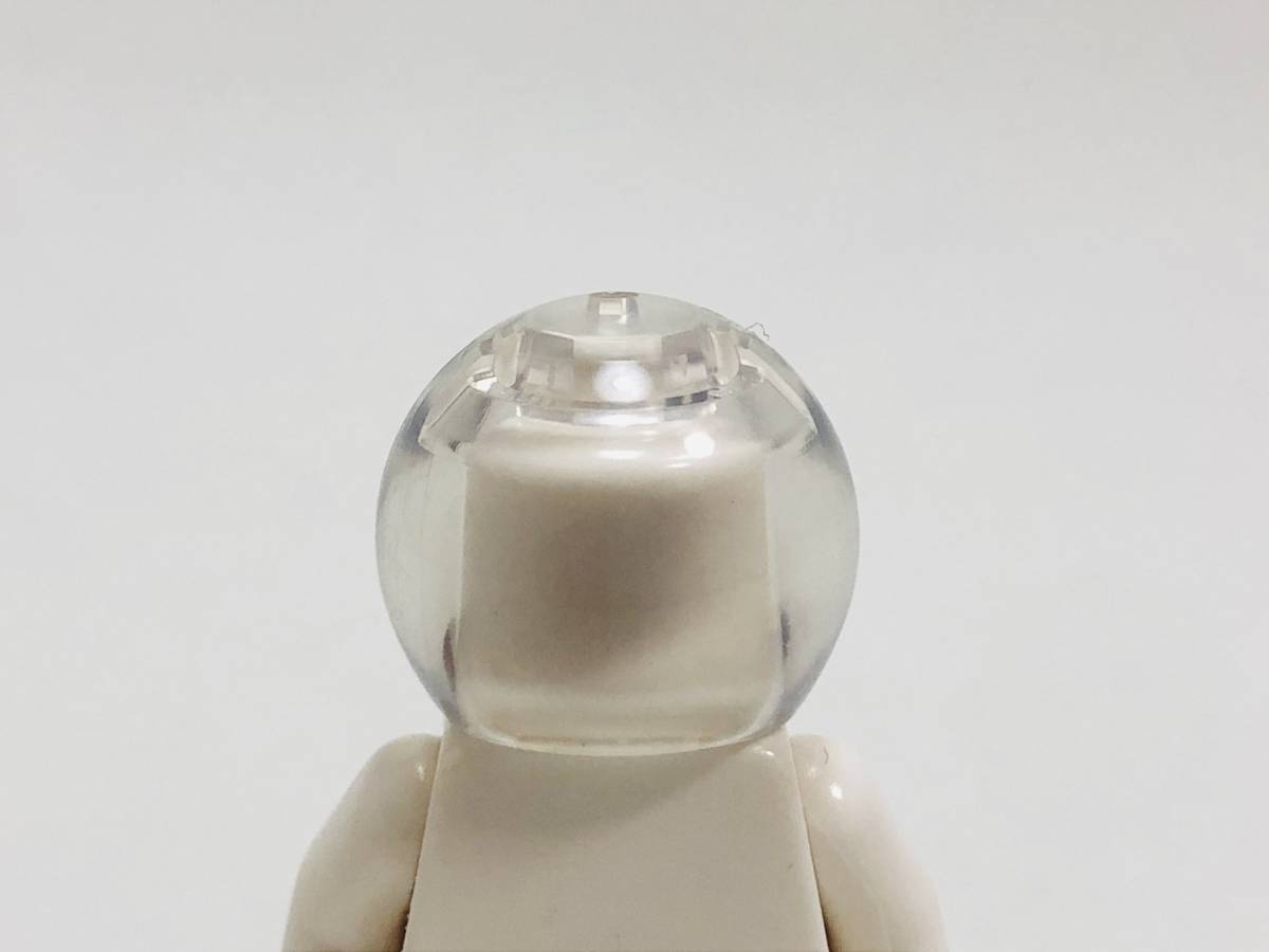 【新品未使用】レゴ　LEGO　ヘルメット　透明　クリア　トランスクリア_画像1