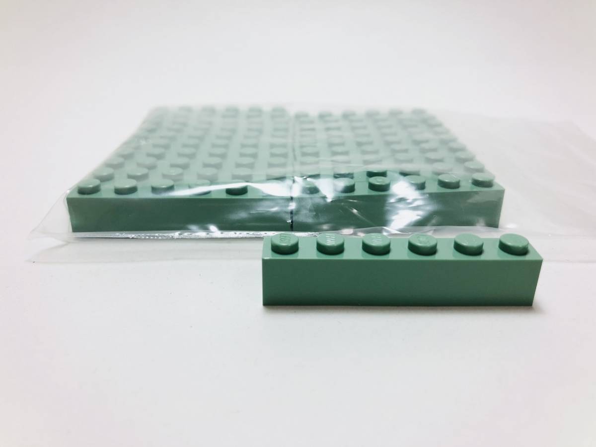 【新品未使用】レゴ　LEGO　ブロック　1x6 サンドグリーン　20個　１×６_画像1